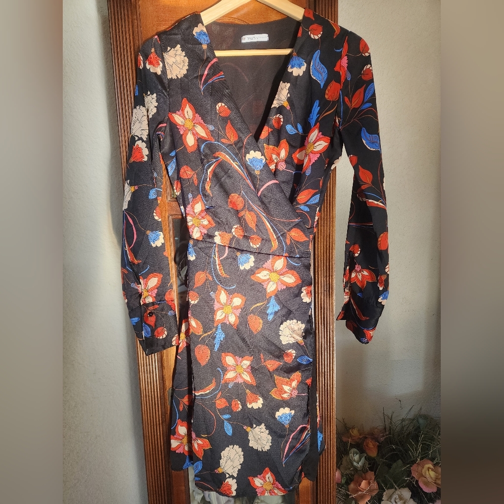 Motivi Italy Floral Wrap Dress